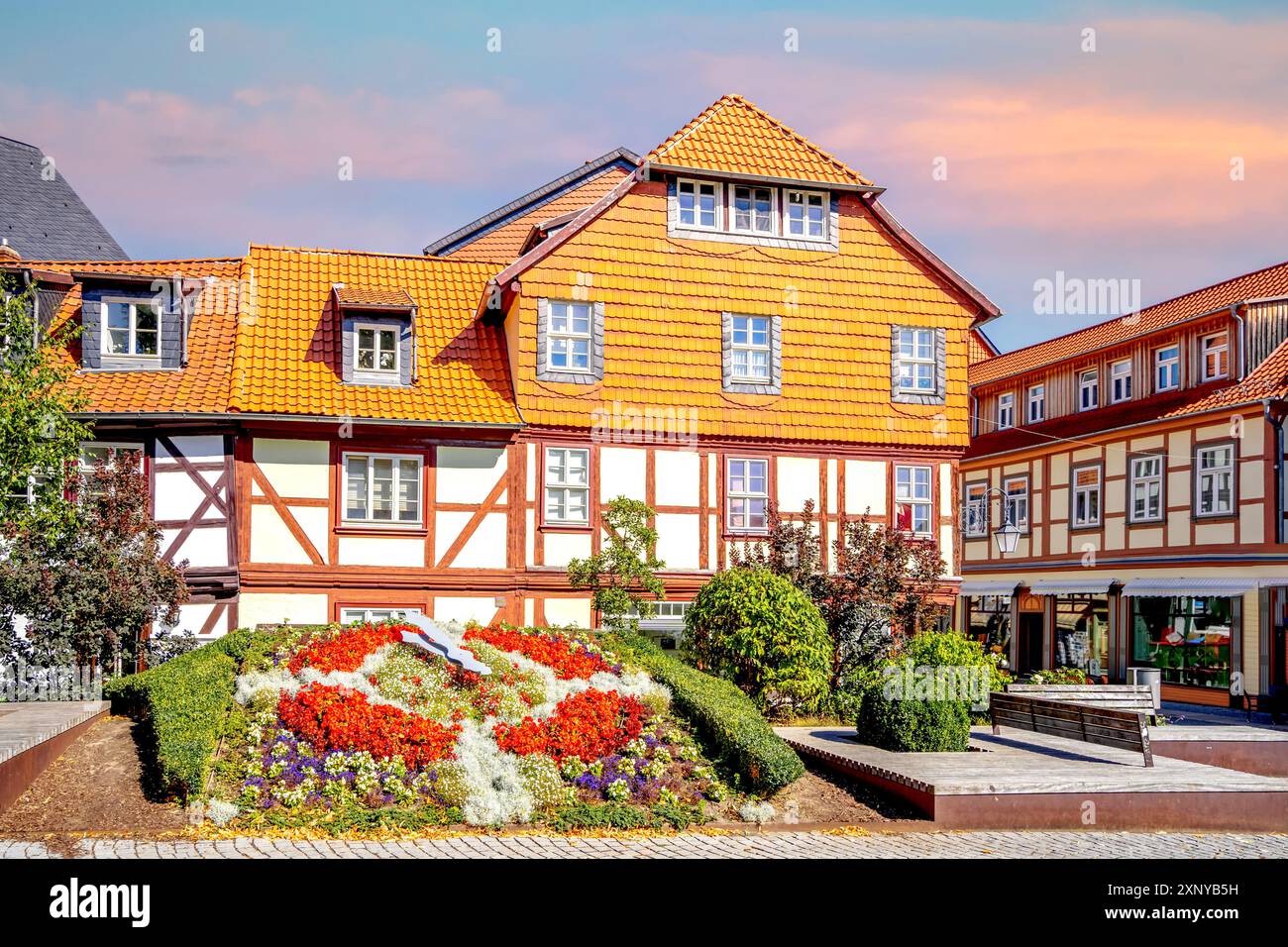 Altstadt von Wernigerode, Deutschland Stockfoto