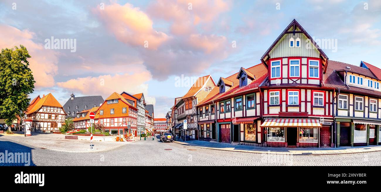 Altstadt von Wernigerode, Deutschland Stockfoto