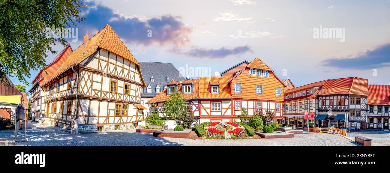 Altstadt von Wernigerode, Deutschland Stockfoto
