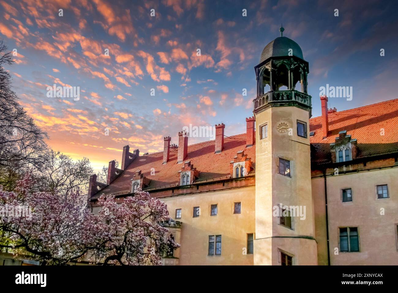 Altstadt von Wittenberg, Deutschland Stockfoto