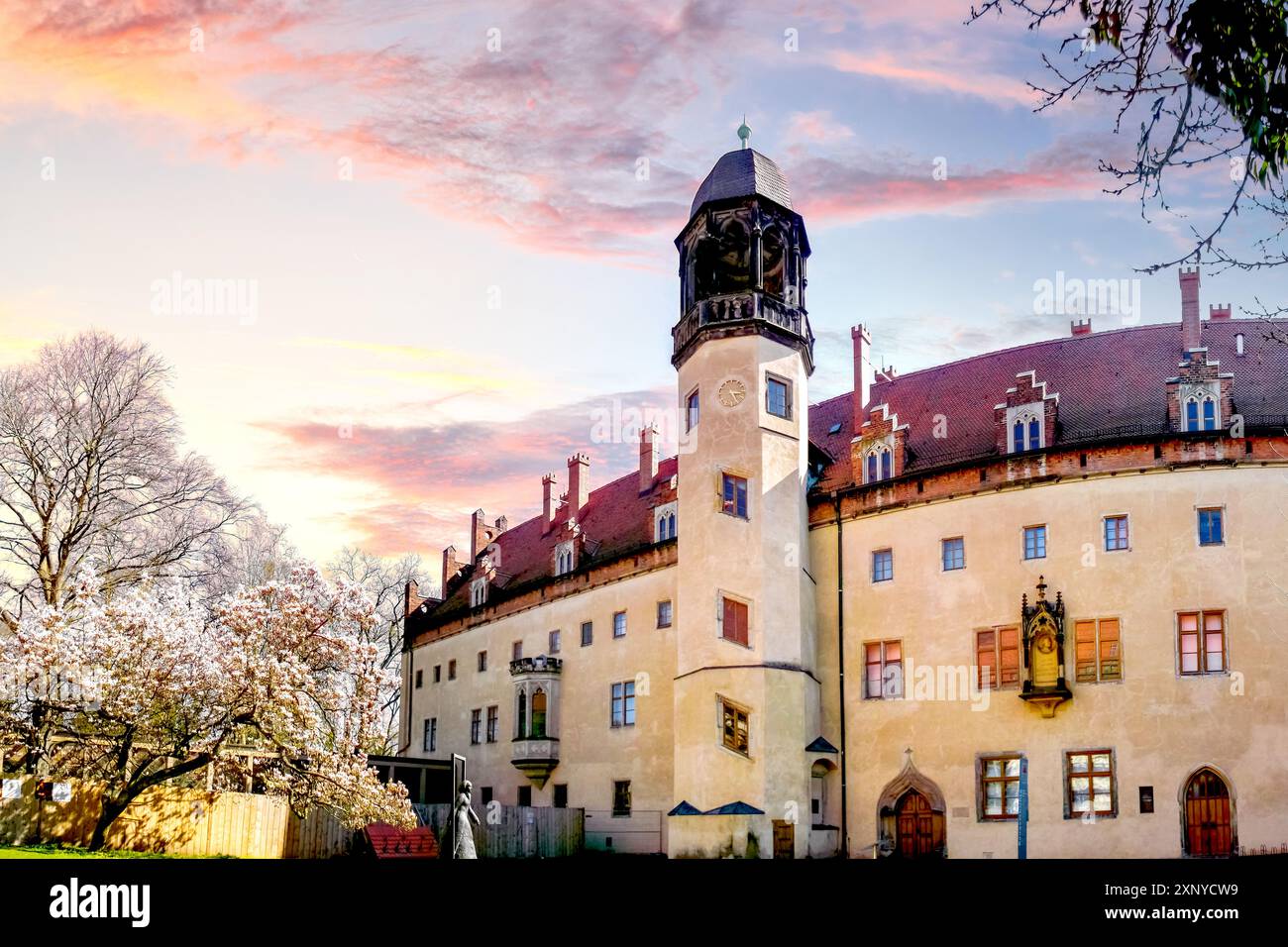 Altstadt von Wittenberg, Deutschland Stockfoto