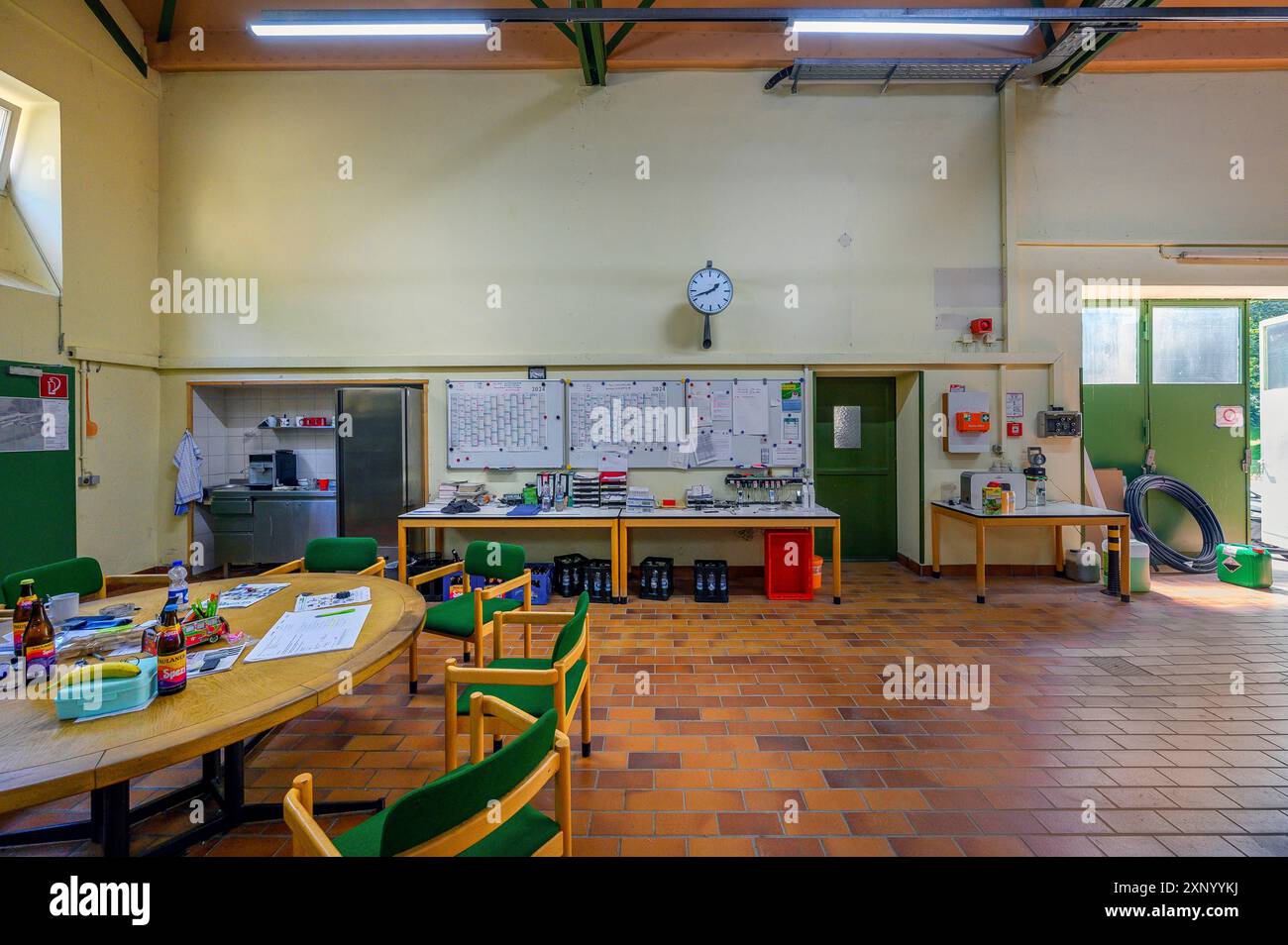 Gasheizung aus Ueberruh, Bolsternang, Allgäu, Schwaben, Baden-Württemberg, Deutschland Stockfoto