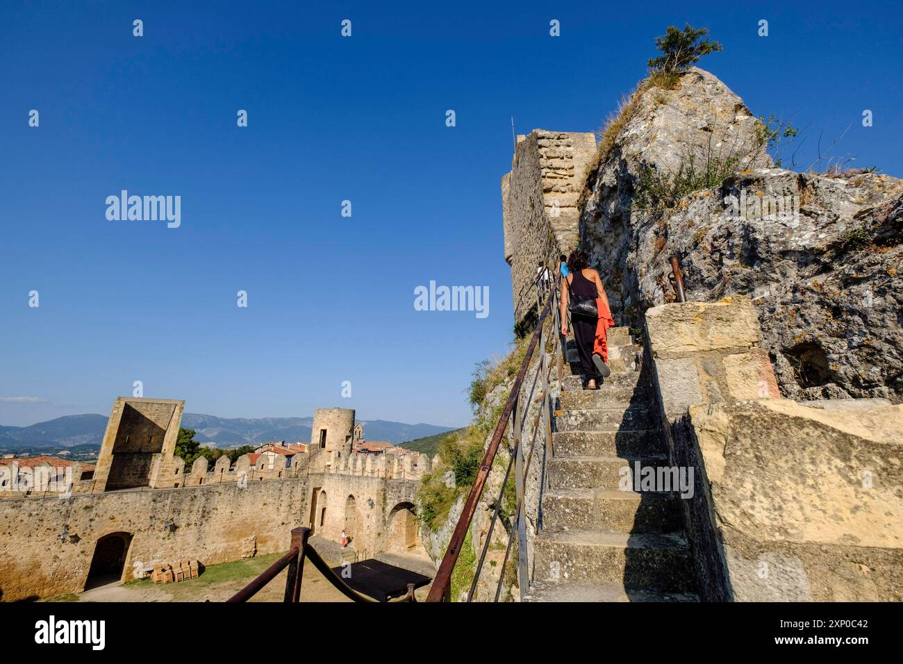 Schloss Frias, Autonome Gemeinschaft Castilla y Leon, Spanien Stockfoto