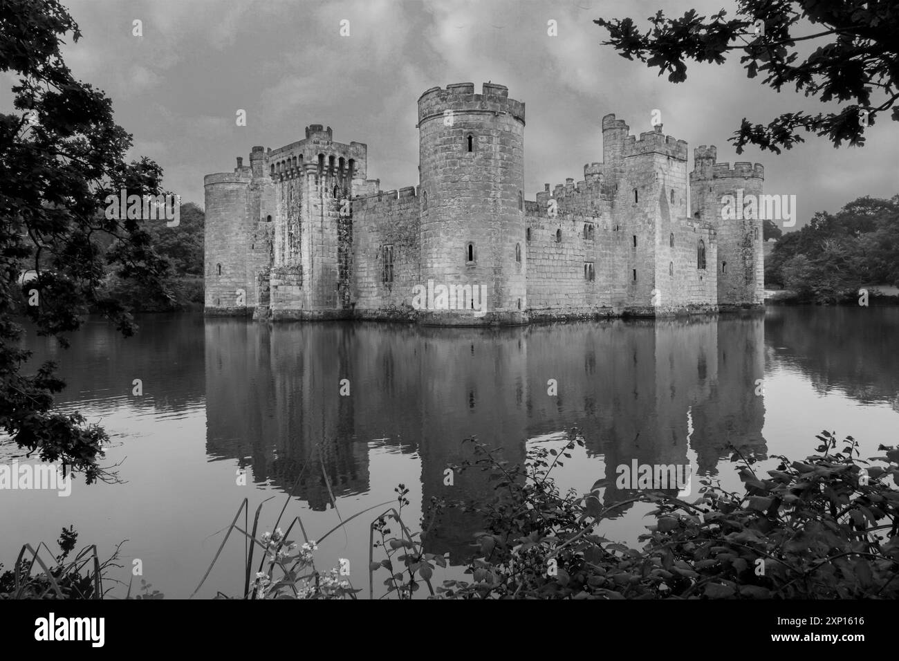 Schloss in East Sussex, Großbritannien Stockfoto