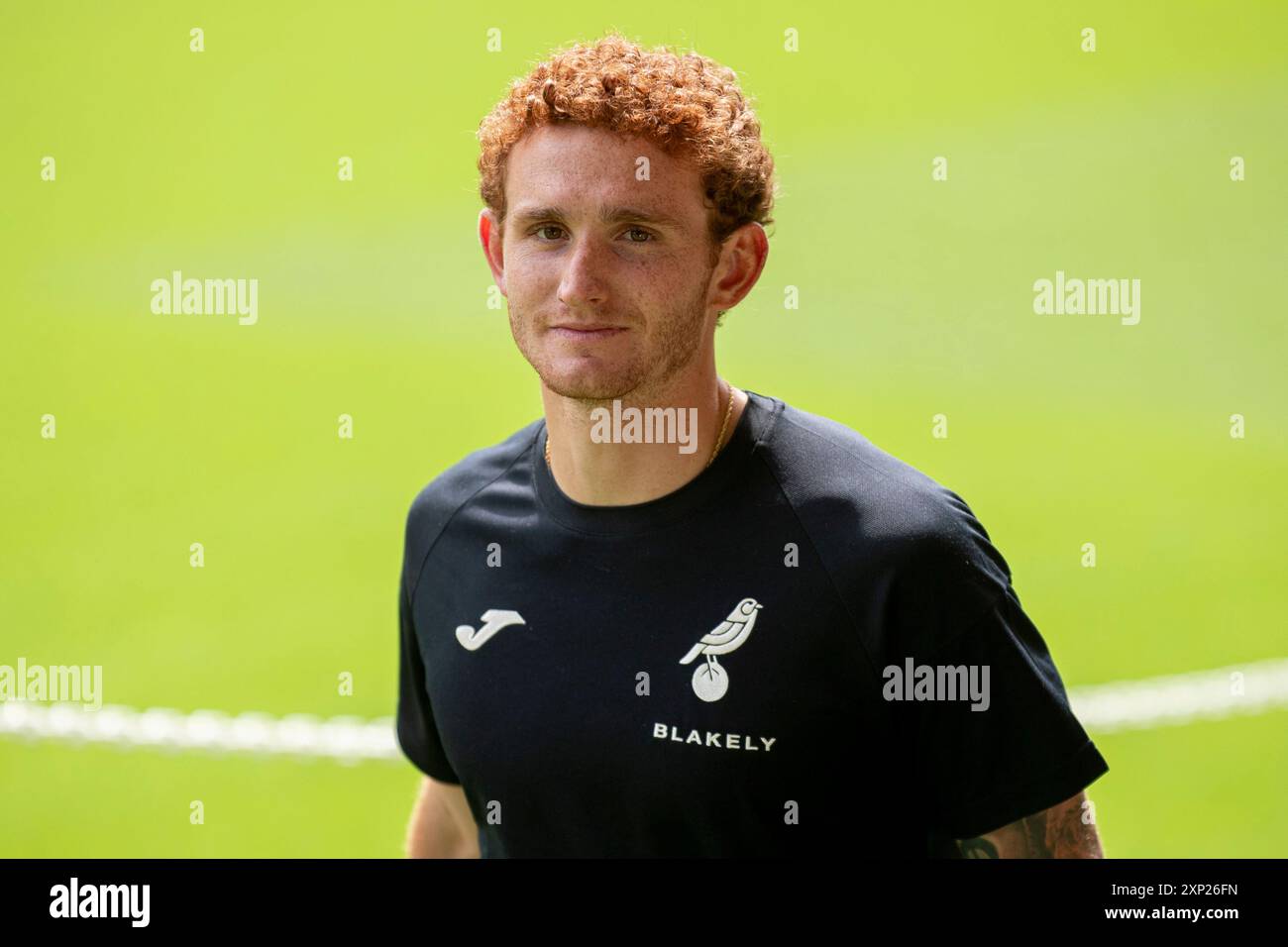 Josh Sargent aus Norwich City ist vor dem Freundschaftsspiel zwischen Norwich City und FC St Pauli am Samstag, den 3. August 2024 in Carrow Road, Norwich, zu sehen. (Foto: David Watts | MI News) Credit: MI News & Sport /Alamy Live News Stockfoto