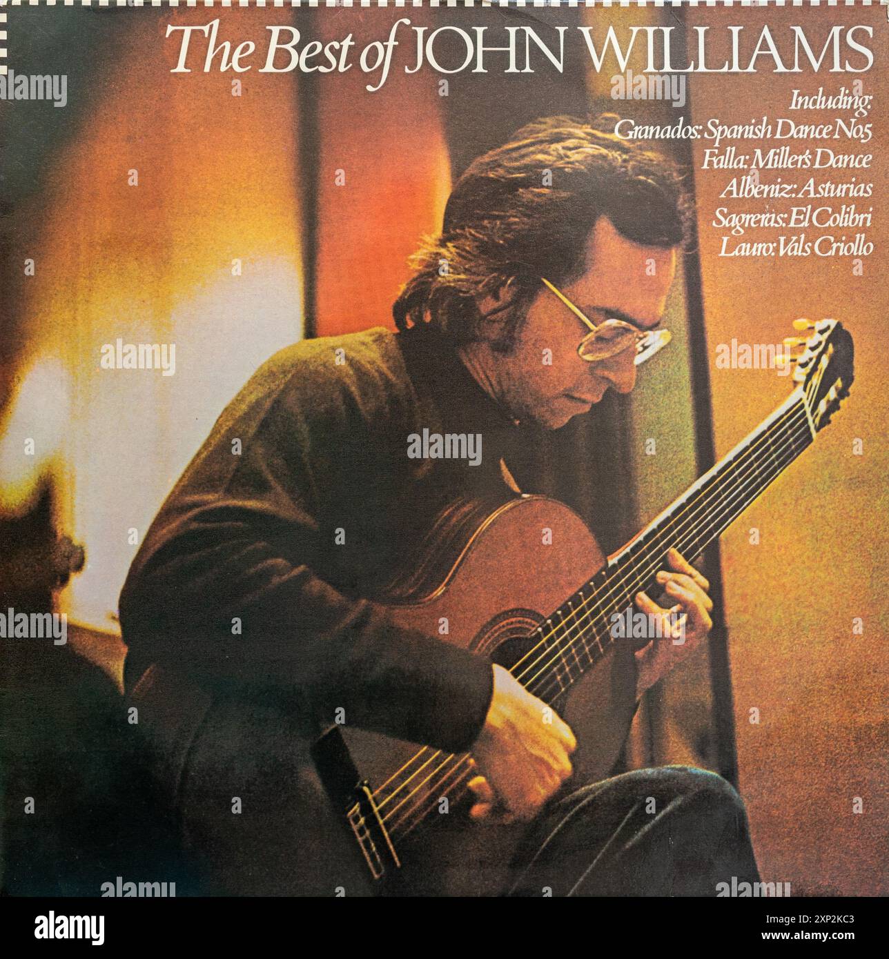 The Best of John Williams, klassisches Gitarrenalbum von John Williams Stockfoto