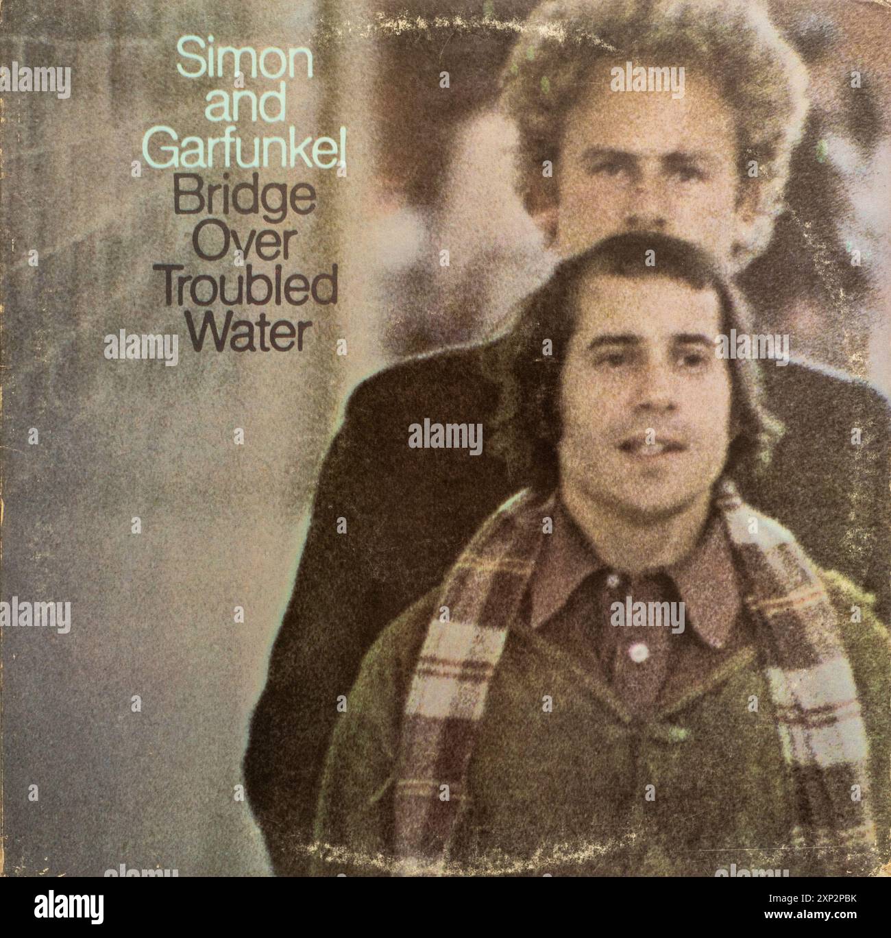 Bridge Over Troubled Water, klassisches Cover von Simon und Garfunkel aus dem Jahr 1970 des amerikanischen Folk-Rock-Duos Stockfoto