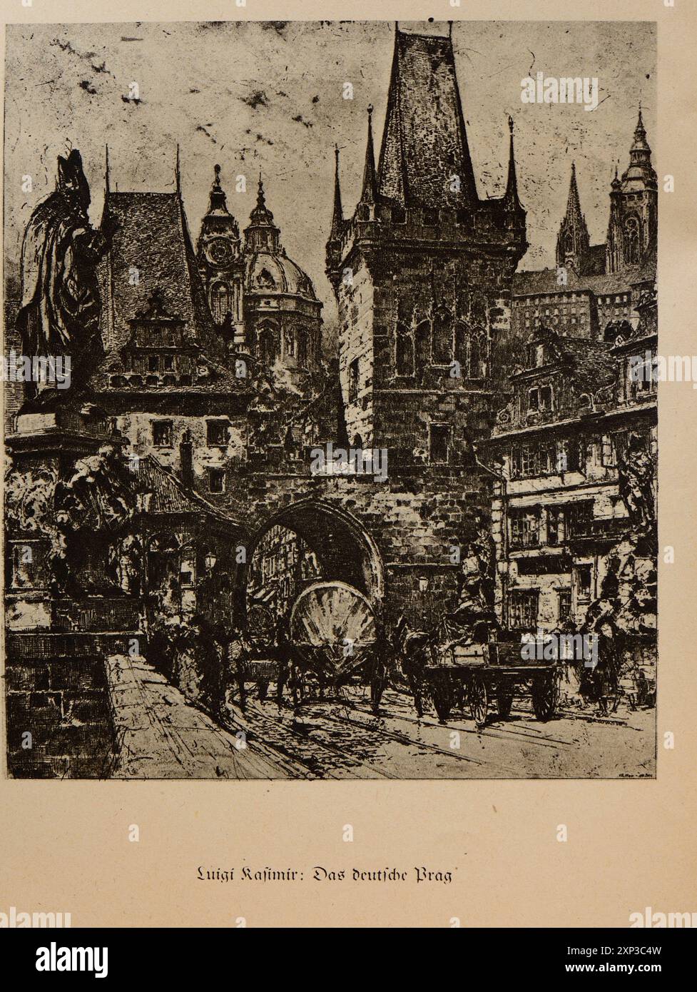 Der Getreue Eckart. Zweimonatliches Magazin für das Deutsche Haus. Fraktur-Schriftart. Anfang Oktober 1926. Ätzen: Luigi Kasimir 18. April 1881; † 6. August 1962) Stockfoto