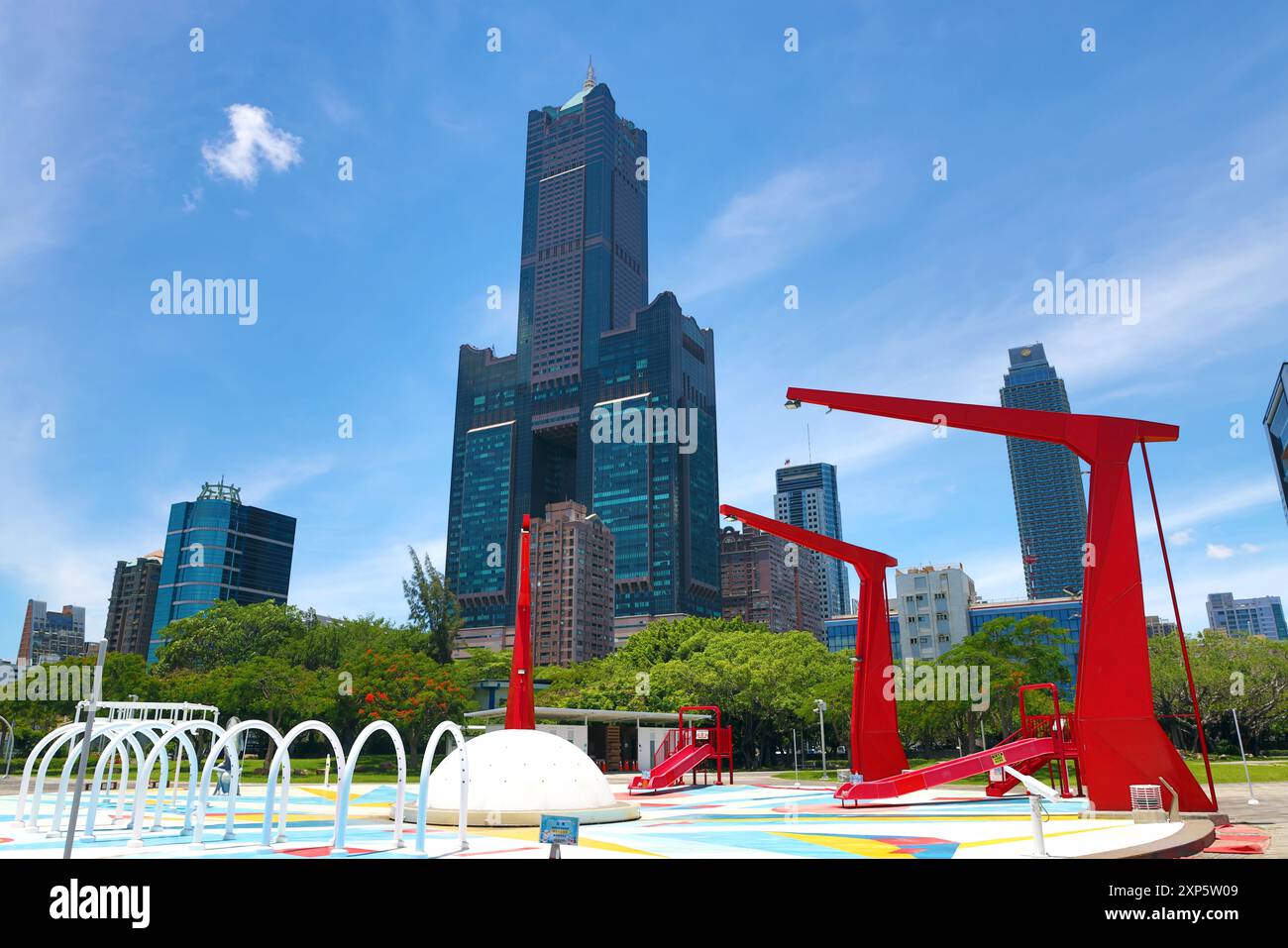 85 Sky Tower Building, Kaohsiung, Taiwan Stockfoto