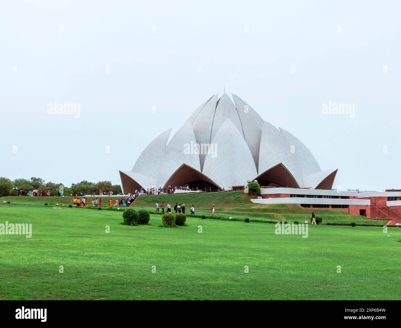 Der Lotus-Tempel in Delhi/Indien Stockfoto