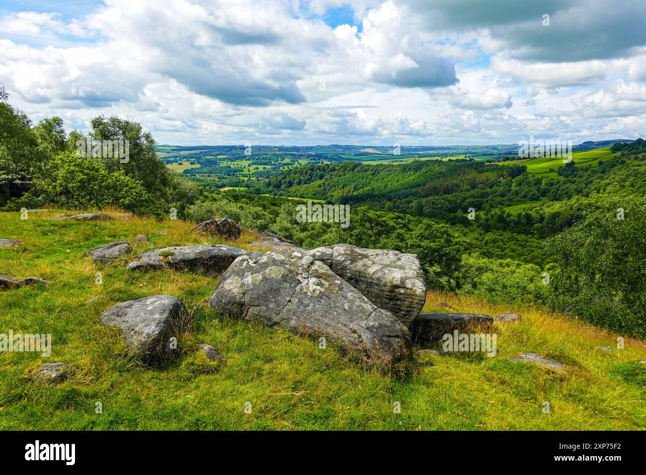 The Peak District, National Park, The Peaks, Derbyshire, Großbritannien Stockfoto
