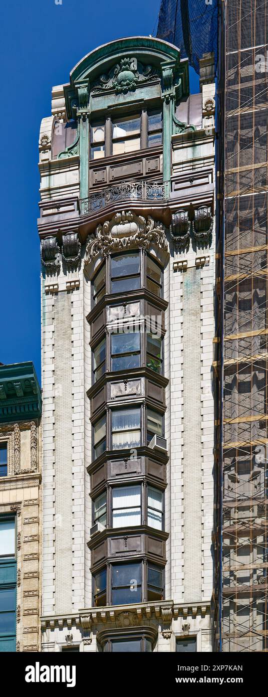 Die 210 Fifth Avenue ist ein Blockhaus (auch bekannt als 1132 Broadway) im Madison Square North Historic District. Stockfoto