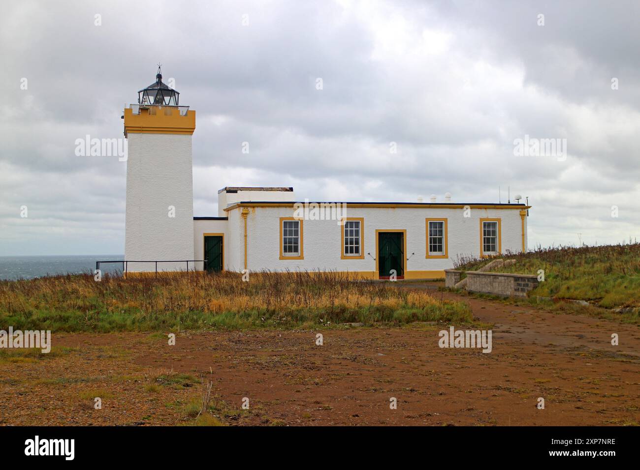 Leuchtturm Duncansby Head, Schottland Stockfoto