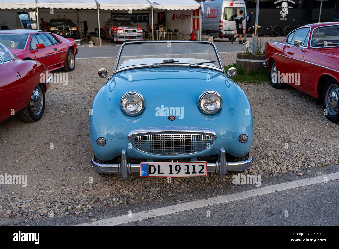 Austin Healey Sprite Stockfoto