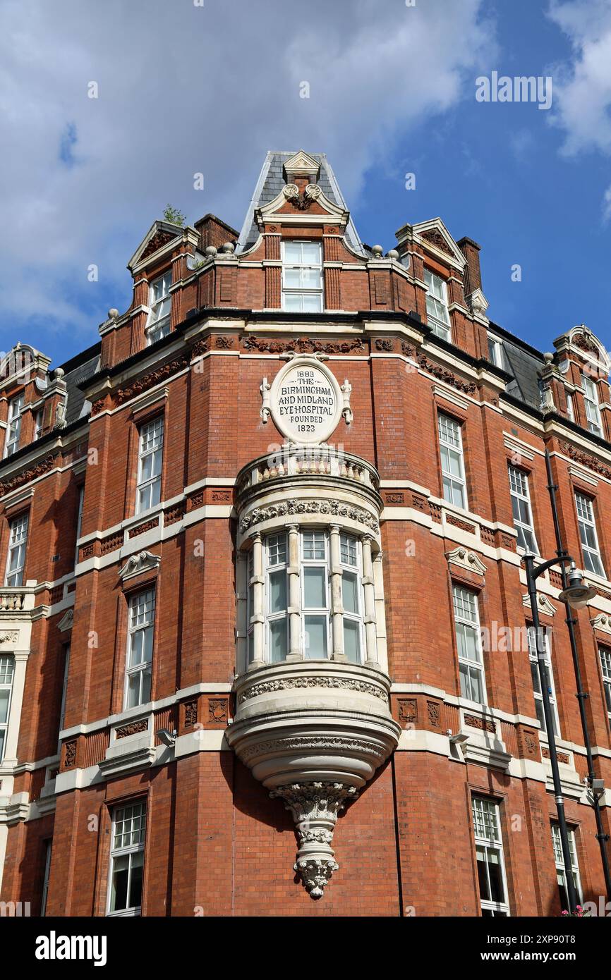 Birmingham und Midland Eye Hospital Stockfoto