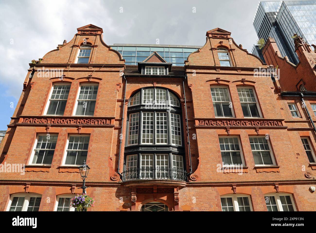 Historisches Ear and Throat Hospital Gebäude in Birmingham Stockfoto