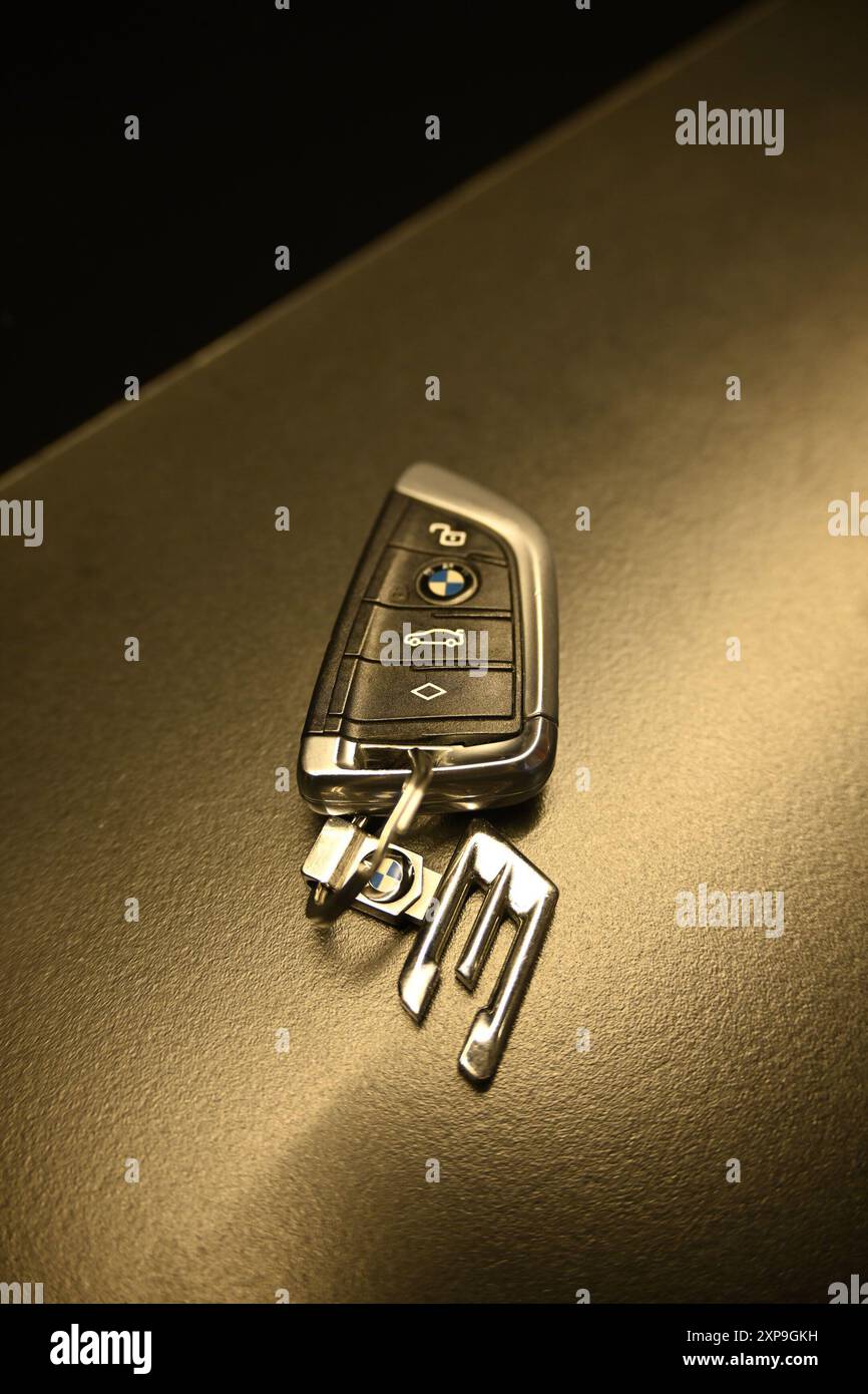 BMW Autoschlüssel Stockfoto