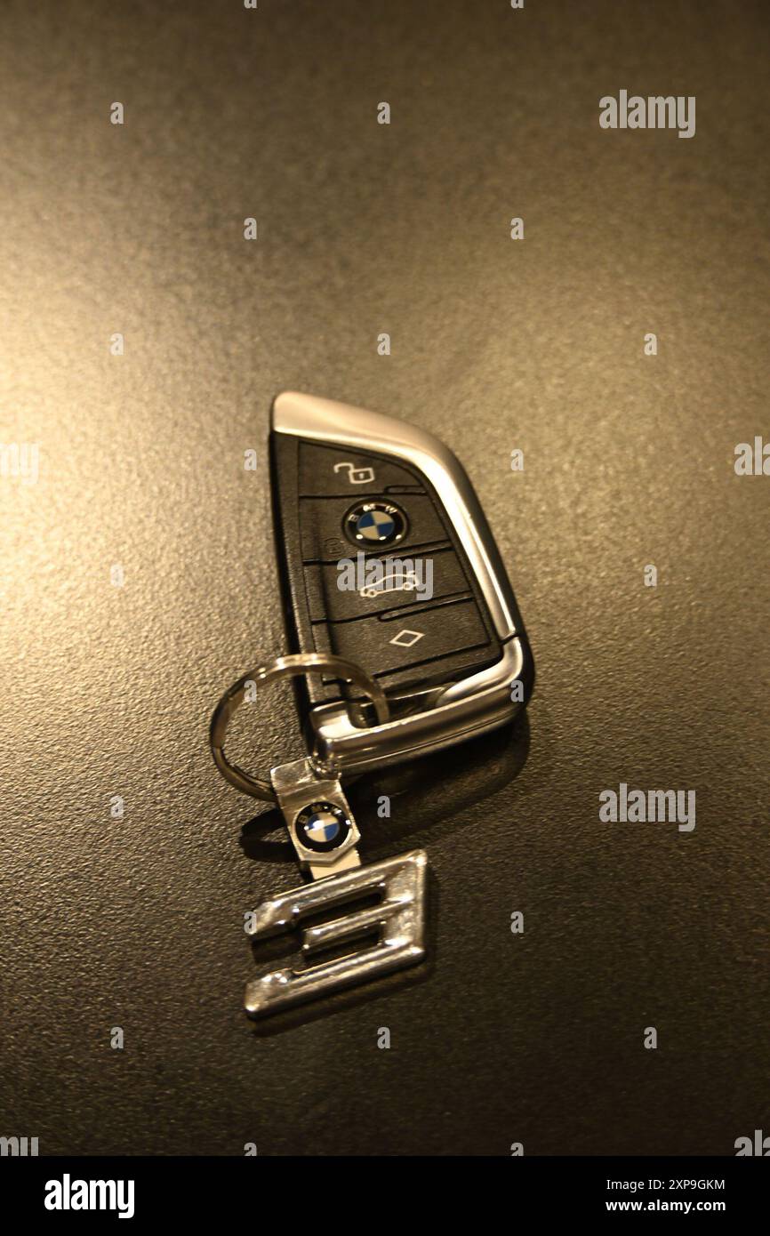 BMW Autoschlüssel Stockfoto