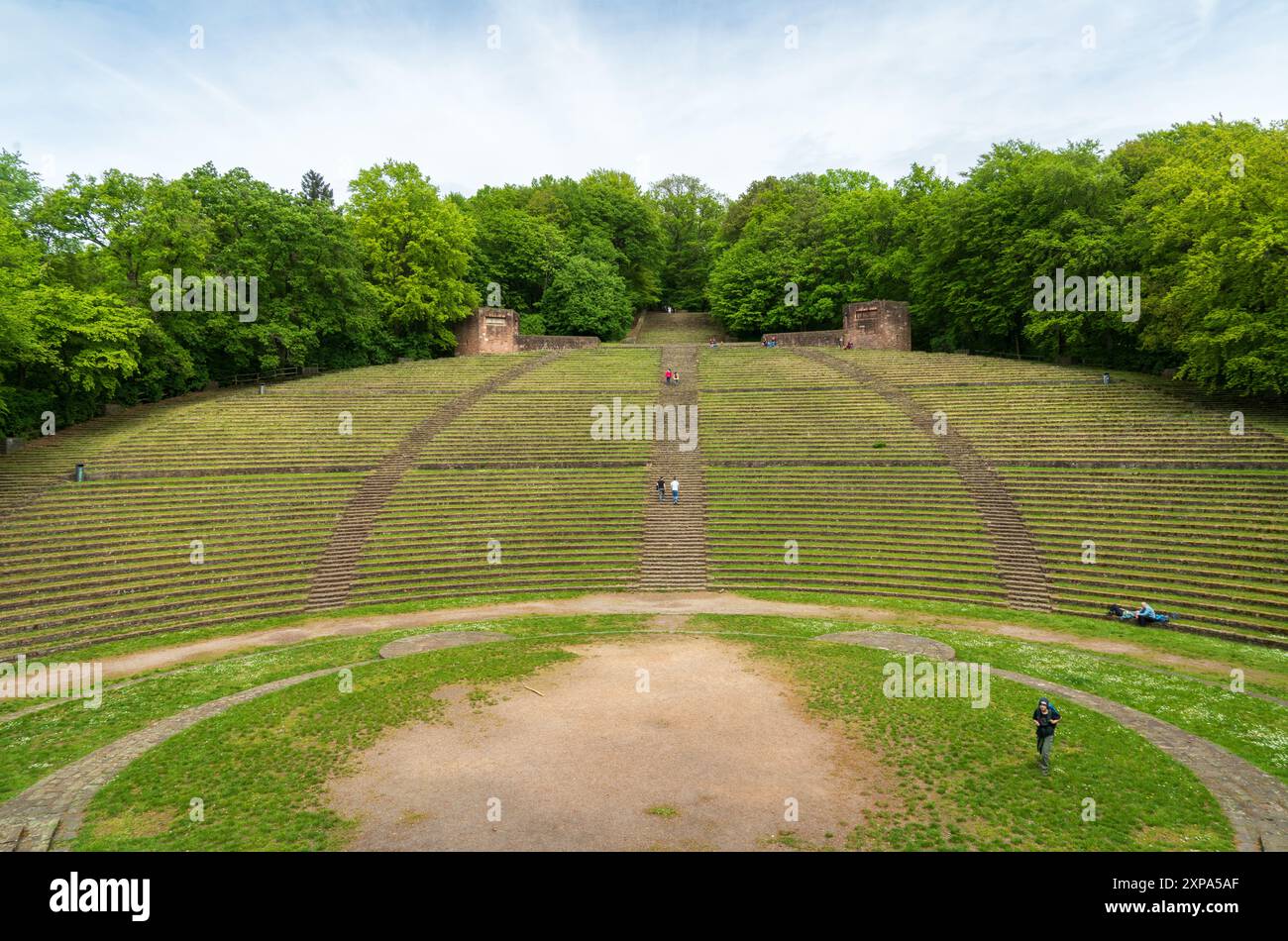 Thingstätte Heidelberg, Heiligenberg, Amphitheater 1935 von der NSDAP in Deutschland erbaut Stockfoto