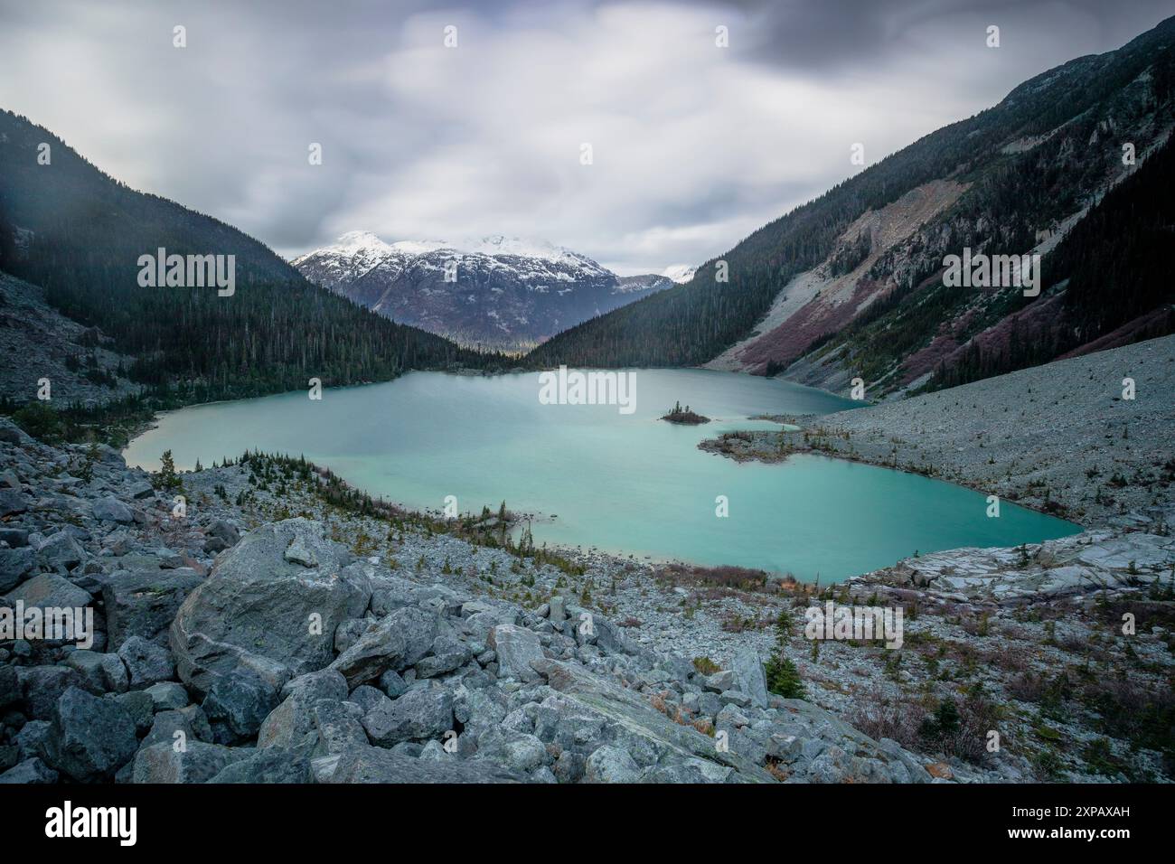 Joffre Lakes Provincial Park, Britisch-Kolumbien, Kanada Stockfoto