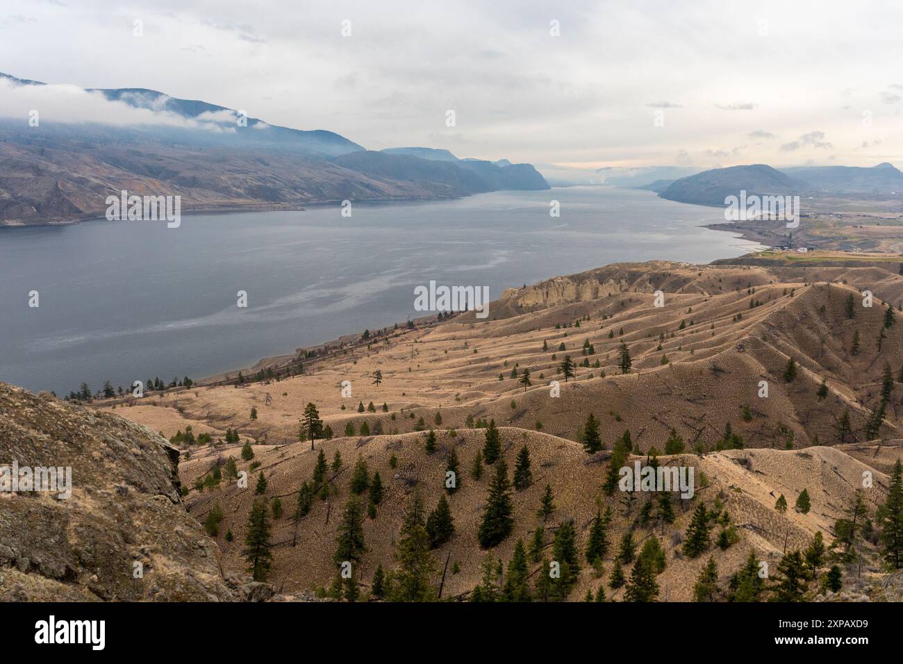 Kamloops Lake, British Columbia, Kanada Stockfoto