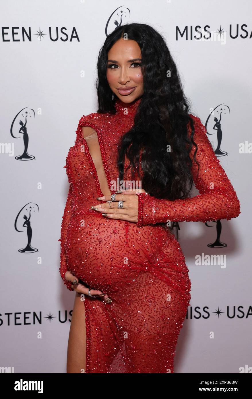 Los Angeles, ca. 4. August 2024. Natasha Graziano beim 73. Jährlichen Miss USA Pageanton am 4. August 2024 im Peacock Theater in Los Angeles, Kalifornien. Quelle: Faye Sadou/Media Punch/Alamy Live News Stockfoto