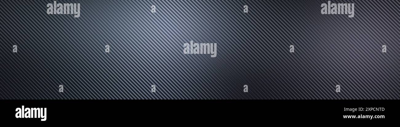 Dunkler Kohlefaserhintergrund modernes diagonales Muster 3D Stockfoto