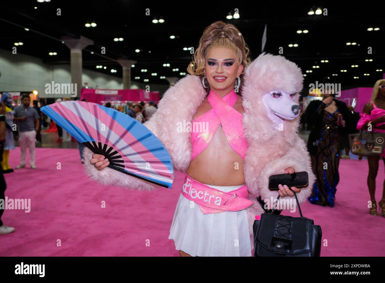 RuPaul's DragCon LA, Los Angeles, Kalifornien, Vereinigte Staaten von Amerika Stockfoto