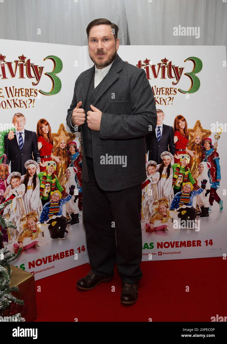 London, Großbritannien. November 2014. Marc Wootton nimmt an der britischen Premiere von Nativity 3 Teil, Dude Wo ist mein Esel? Am Vue West End am Leicester Square am 2. November 2014. London, England, Vereinigtes Königreich. Quelle: S.A.M./Alamy Live News Stockfoto