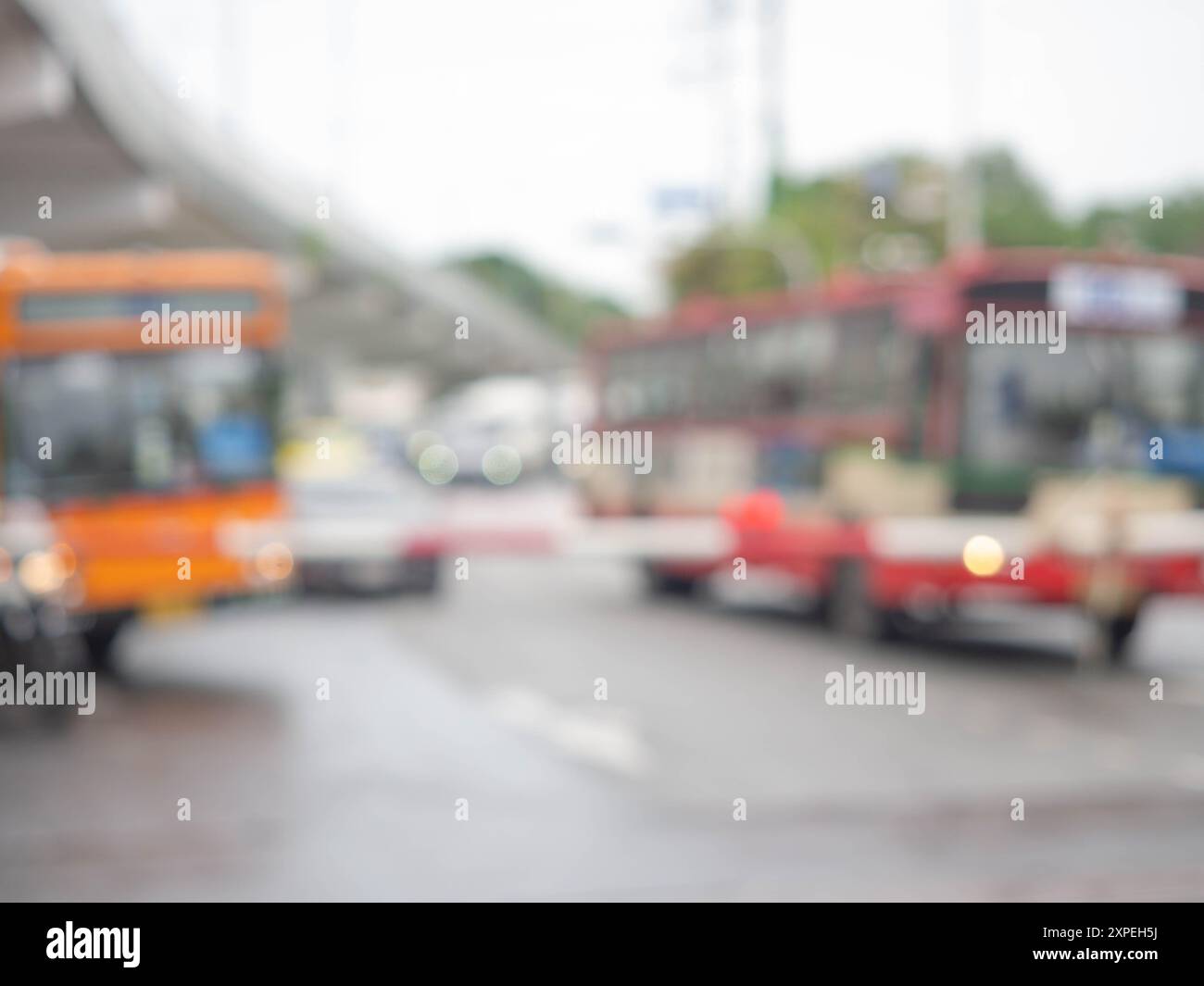 Hintergrund unschärfen. Transport Reise Stadt bangkok thai öffentliche asien Straßenverkehr Personenstraße städtische Wirtschaft Vechicle asiatische moderne Touristenbahn Stockfoto