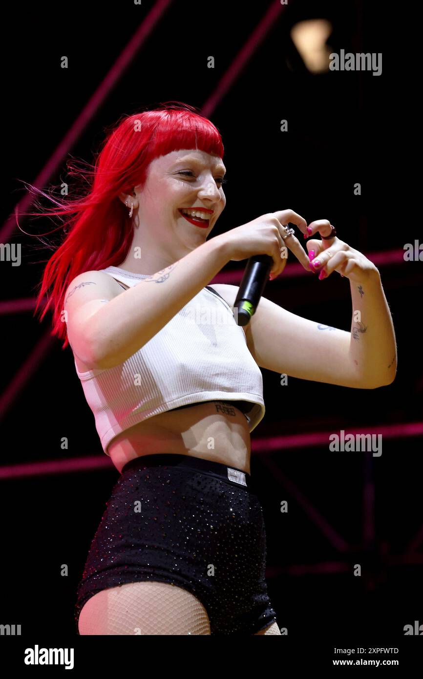 Auf dem Foto Sophie und die Riesen Stockfoto