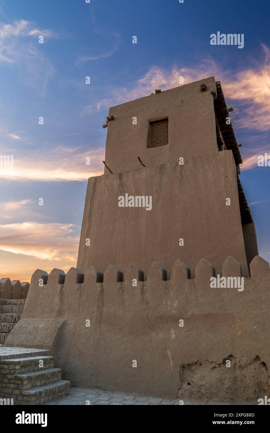 Kuhna Ark Festung, Chiwa, Usbekistan Stockfoto