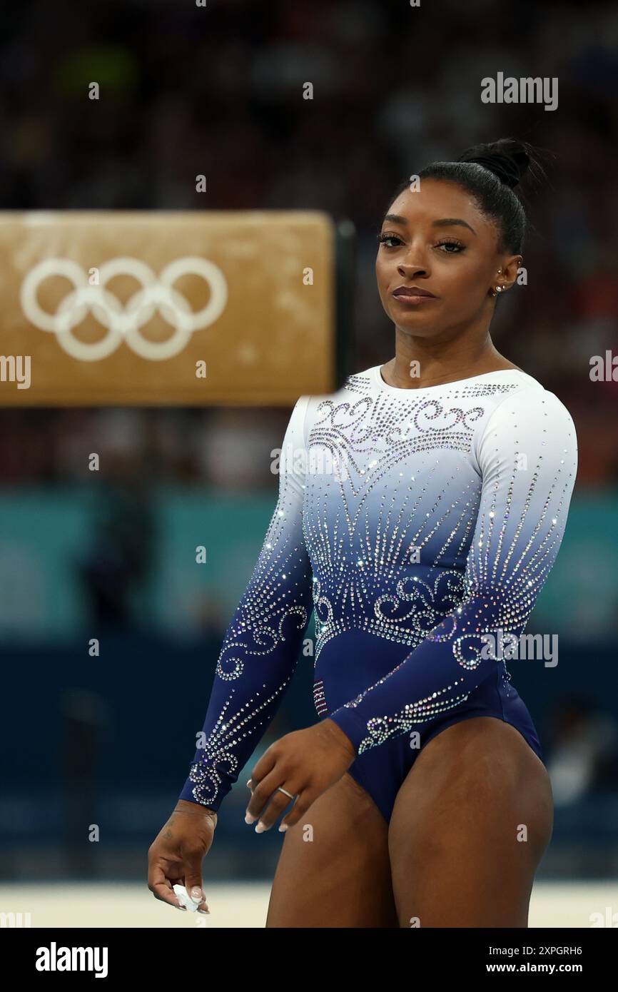 PARIS, FRANKREICH 05. AUGUST Simone Biles vom Team United States