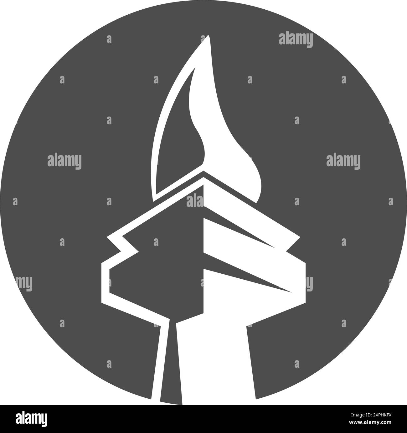 Jakarta die Hauptstadt Indonesiens Icon Design Vorlage Stock Vektor