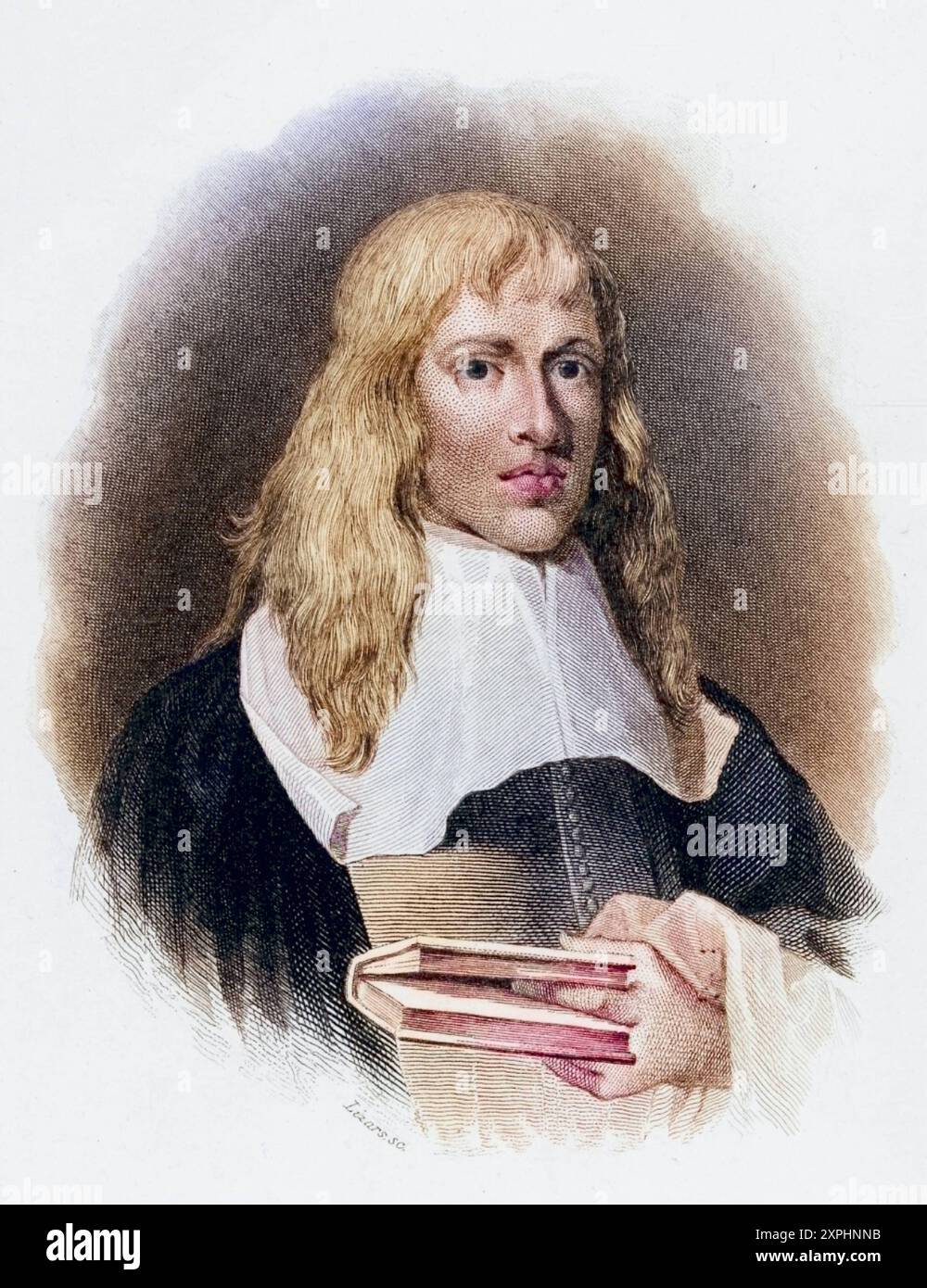 Francis Willoughby 1635-1672, englischer Naturforscher und Ichthyologe. Seine Historia piscium, herausgegeben von John Ray, wurde 1686 von der Royal S. Stockfoto