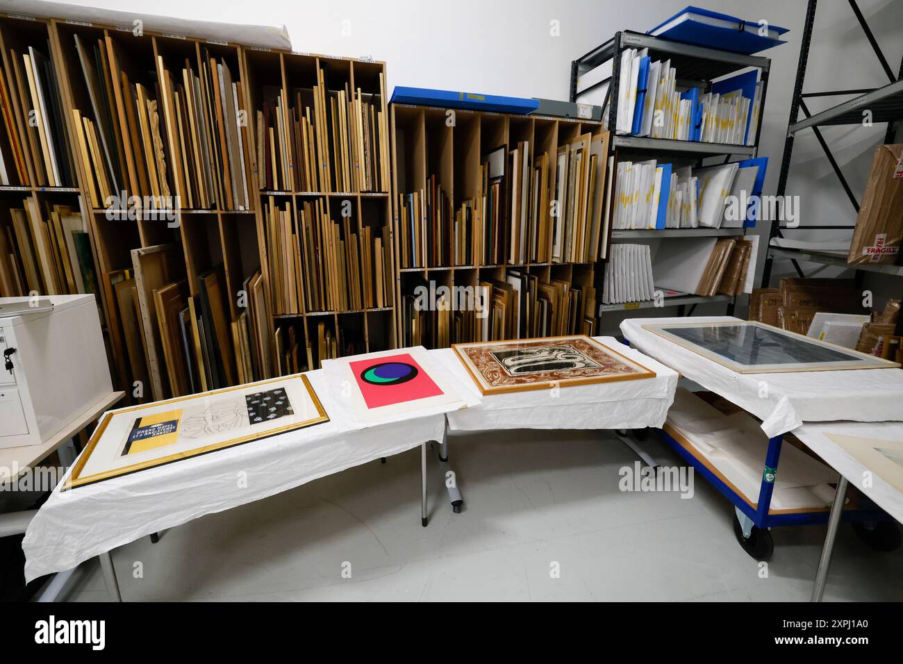 FONDS D'ART CONTEMPORAIN DE LA VILLE DE PARIS Stockfoto