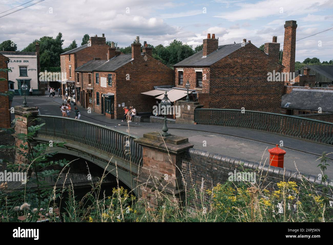 Blick auf das Black Country Living Museum, ein Museum, das die Lebensweise zwischen 1940 und 1960 nachbildet, in Birmingham am 6. August 2024, Großbritannien Stockfoto