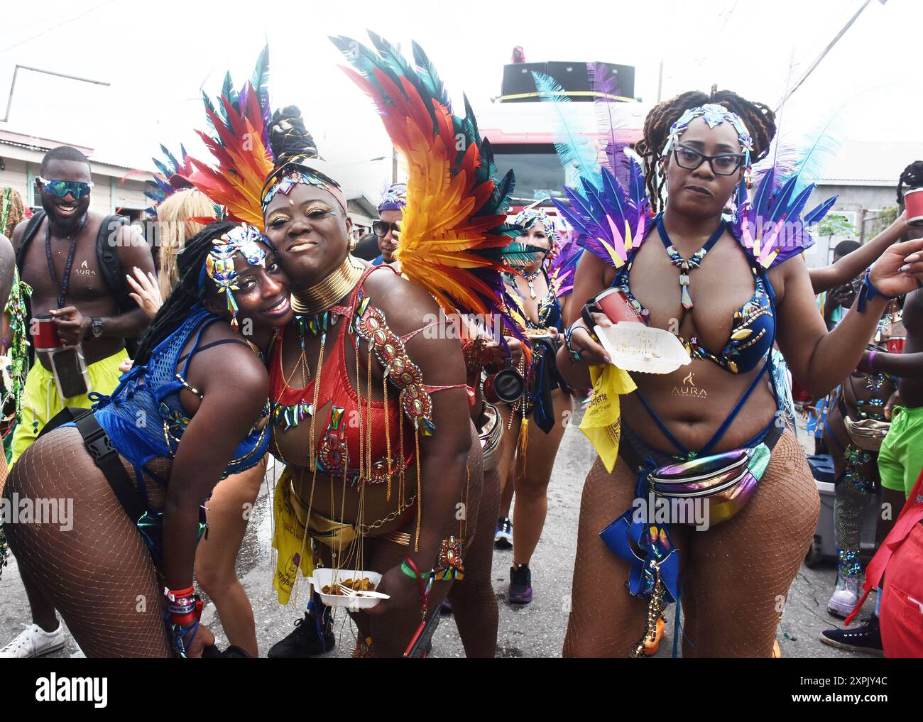 2023 Crop Over Fest. Barbados/Grand Kadooment Stockfoto