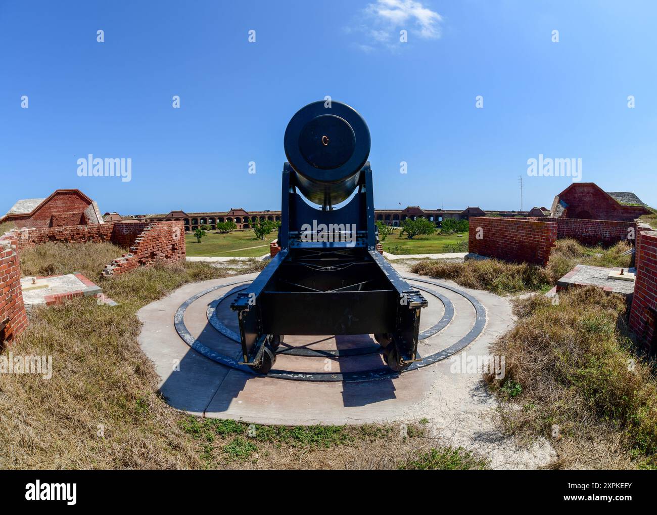 Fort Jefferson, Dry Tortugas, Florida Stockfoto