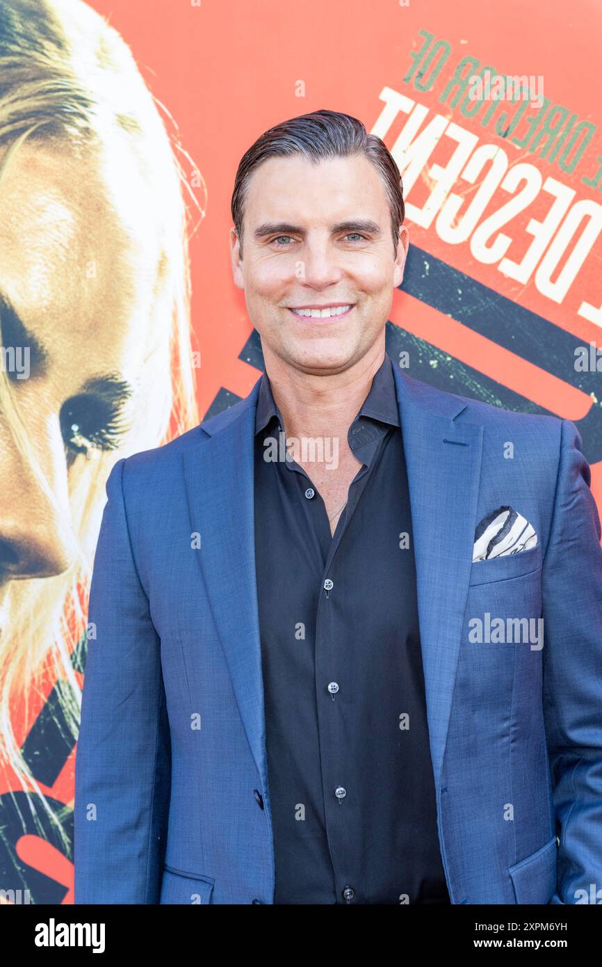 Los Angeles, USA. August 2024. Schauspieler Colin Egglesfield nimmt an der Premiere von DUCHESS by Saban Films in Los Angeles im Lumiere Music Hall Theater, Los Angeles, CA, 6. August 2024 Teil Credit: Eugene Powers/Alamy Live News Stockfoto