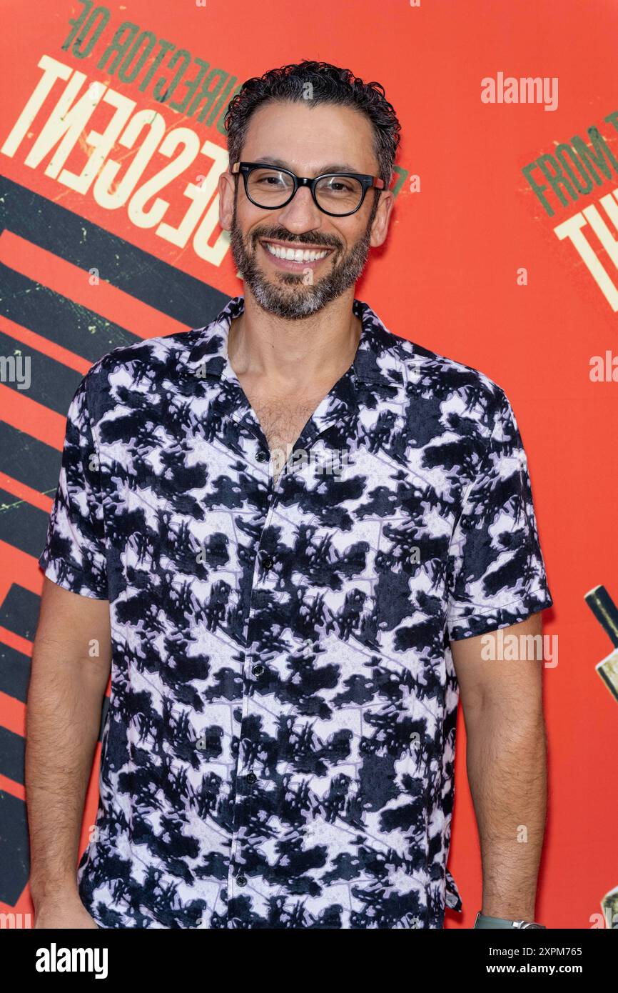 Los Angeles, USA. August 2024. Schauspieler Adam Tsekman besucht die Premiere von DUCHESS by Saban Films in Los Angeles im Lumiere Music Hall Theater, Los Angeles, CA, 6. August 2024 Credit: Eugene Powers/Alamy Live News Stockfoto