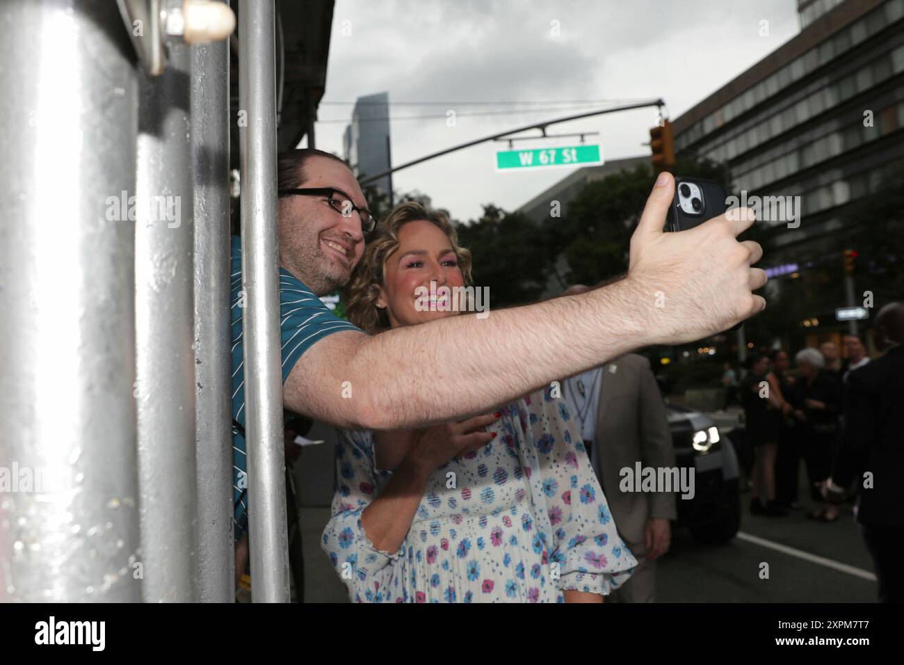 New York City. August 2024. New York, USA, 02. August 2024 - Melora Hardin bei der Premiere „IT Ends With US“ im AMC Lincoln Square Theater am 06. August 2024 in New York City. Quelle: Luiz Rampelotto/EuropaNewswire/dpa/Alamy Live News Stockfoto