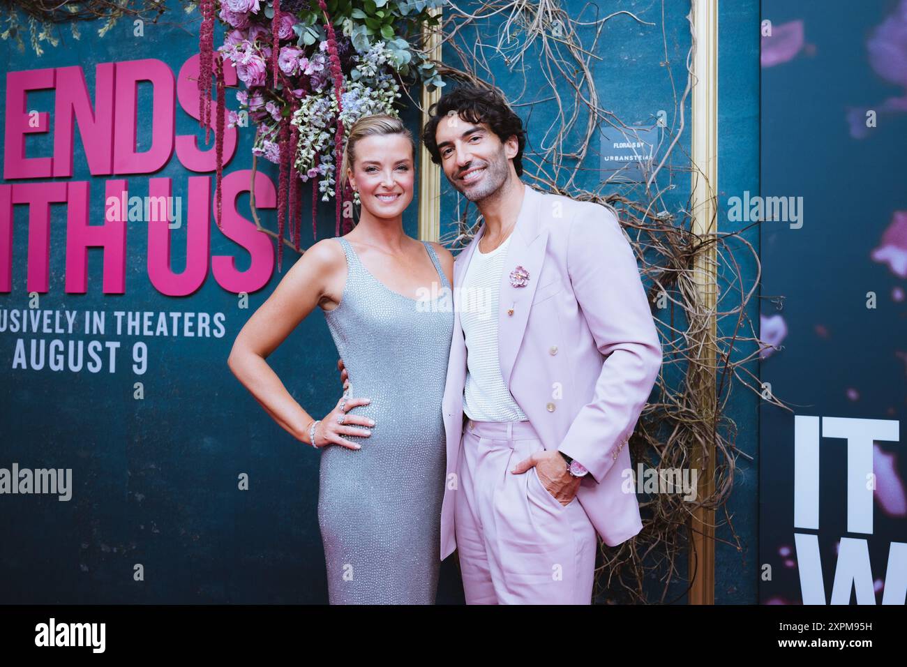 New York, USA. August 2024. Emily Baldoni und Justin Baldoni nehmen am 6. August 2024 am AMC Lincoln Square in New York, NY, Teil. (Foto: Dinara Khairova/SIPA USA) Credit: SIPA USA/Alamy Live News Stockfoto