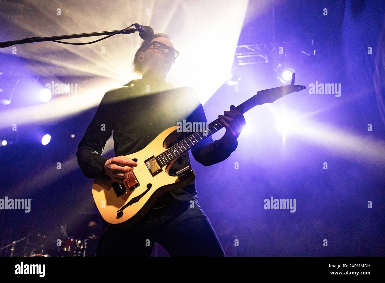 Breslau, Breslau, Polen. August 2024. Am 6. August traten die Rocklegenden Mr. Big im A2 Club in WrocÅ‚aw auf. In Bild: Paul Gilber (Credit Image: © Krzysztof Zatycki/ZUMA Press Wire) NUR REDAKTIONELLE VERWENDUNG! Nicht für kommerzielle ZWECKE! Stockfoto