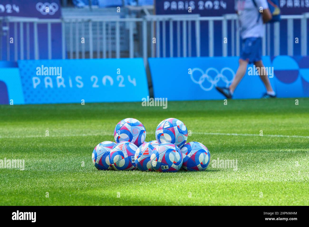 Lyon, Frankreich. August 2024. Adidas IledeFoot 24 ist der offizielle