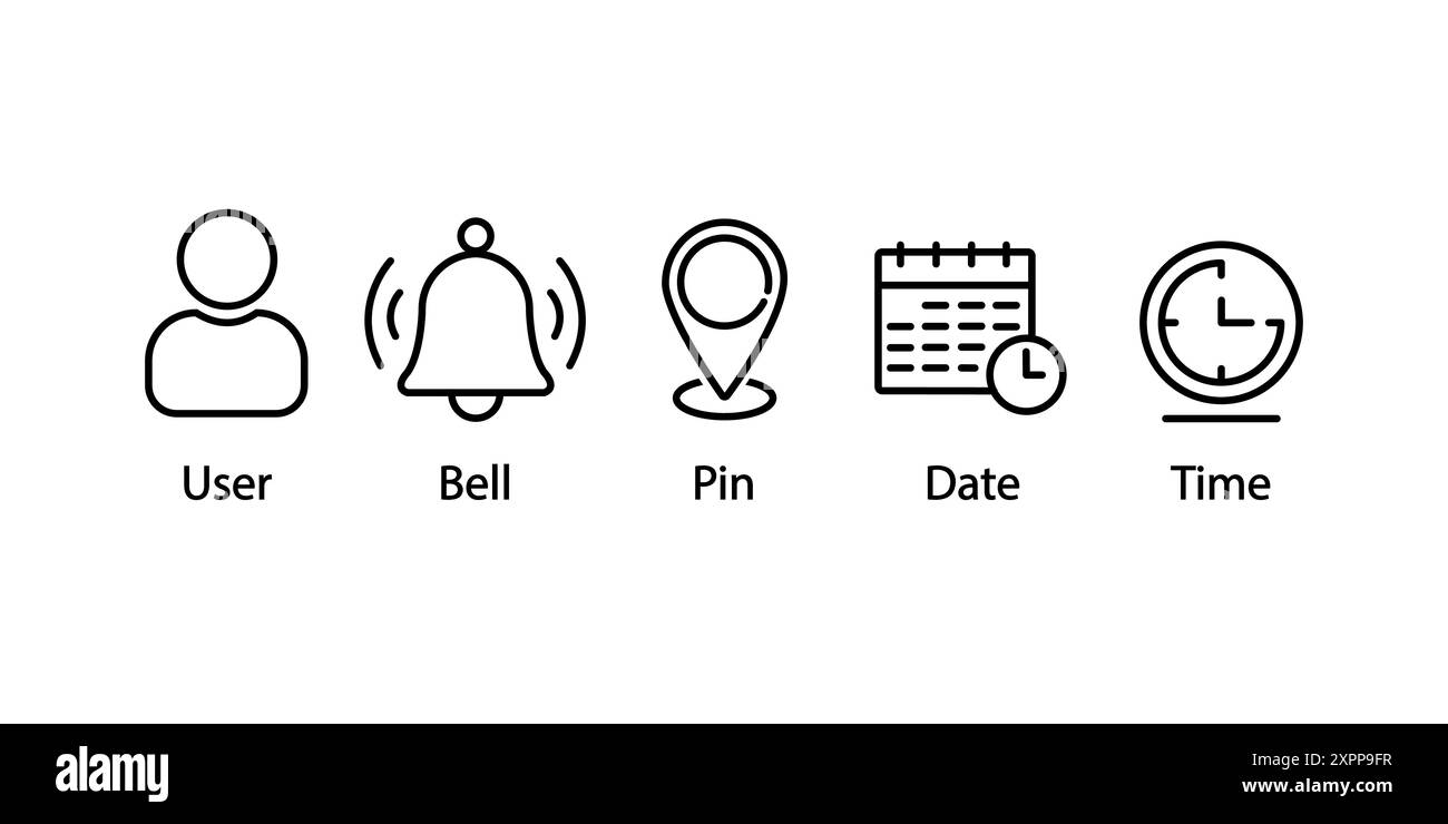 Moderne Vektoren für Geschäftsinformationen Stock Vektor