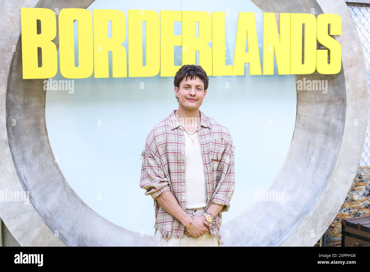 Hollywood, Usa. August 2024. HOLLYWOOD, LOS ANGELES, KALIFORNIEN, USA - 6. AUGUST: Matt Rife kommt am Lionsgate Films' 'Borderlands' Special Los Angeles Fan Event, das am 6. August 2024 im TCL Chinese Theatre IMAX in Hollywood, Los Angeles, Kalifornien, USA stattfindet. (Foto: Xavier Collin/Image Press Agency) Credit: Image Press Agency/Alamy Live News Stockfoto