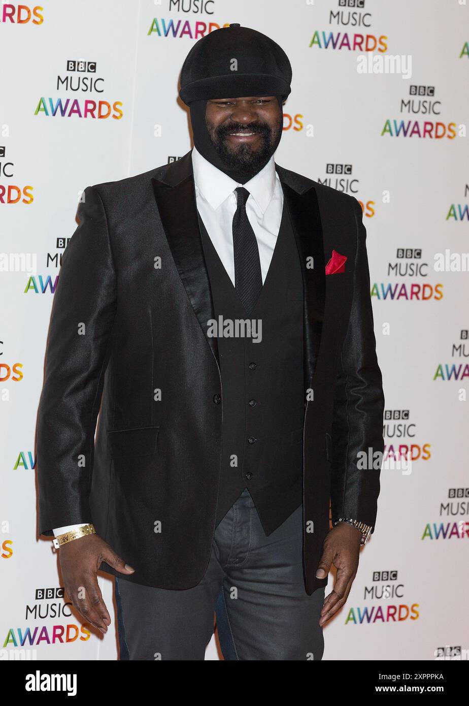 London, UK, 11. Dezember 2014. Gregory Porter nimmt am 11. Dezember 2014 an den BBC Music Awards im Earl's Court Exhibition Centre in London, England, Vereinigtes Königreich Teil. Quelle: S.A.M./Alamy Live News Stockfoto