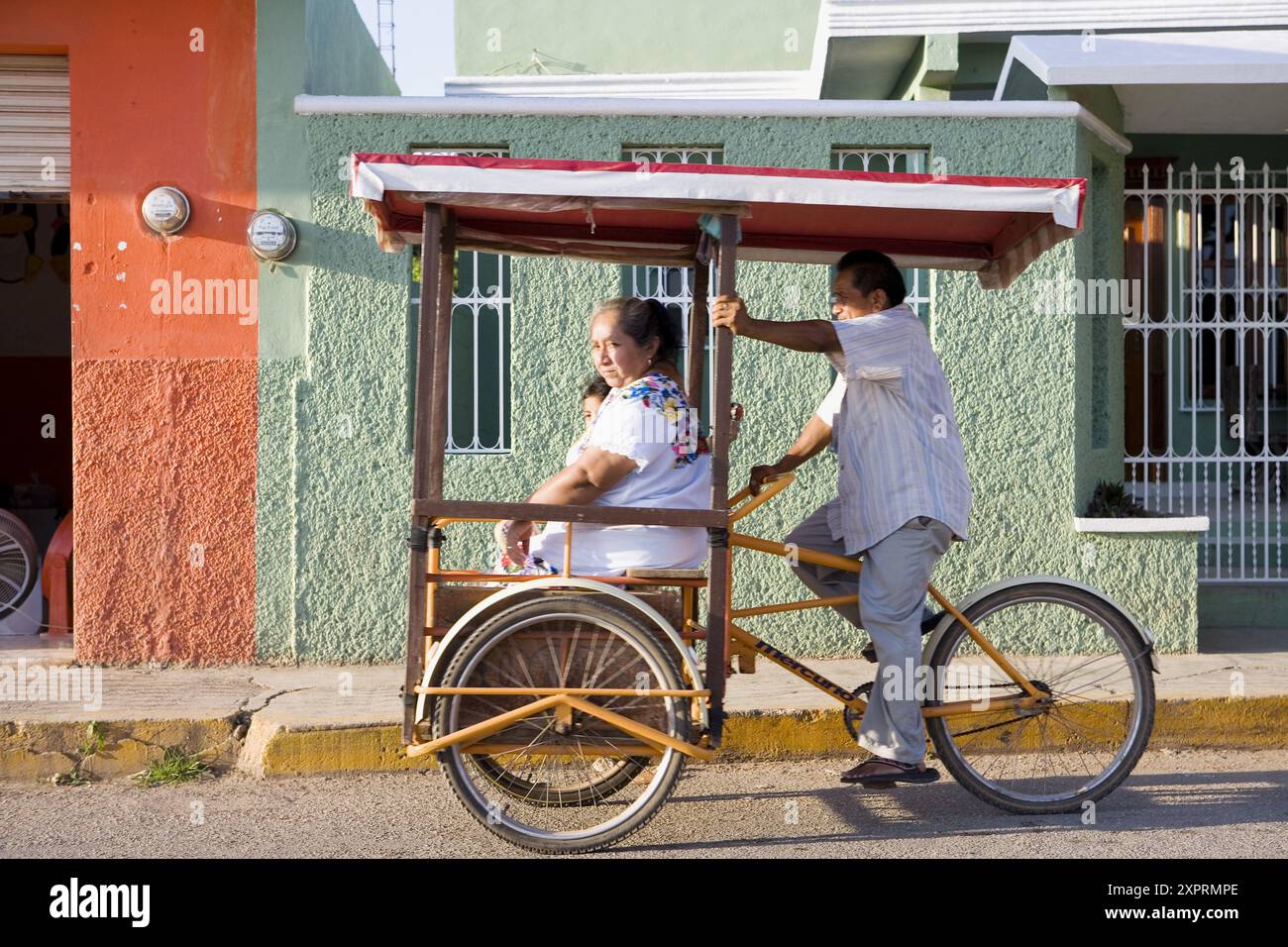 Yucatan Dorf Leben, Mexiko Stockfoto