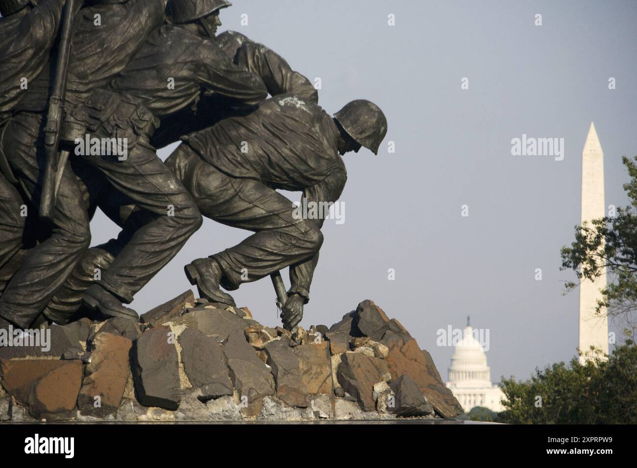 USMC War Memorial, Washington DC, USA Stockfoto